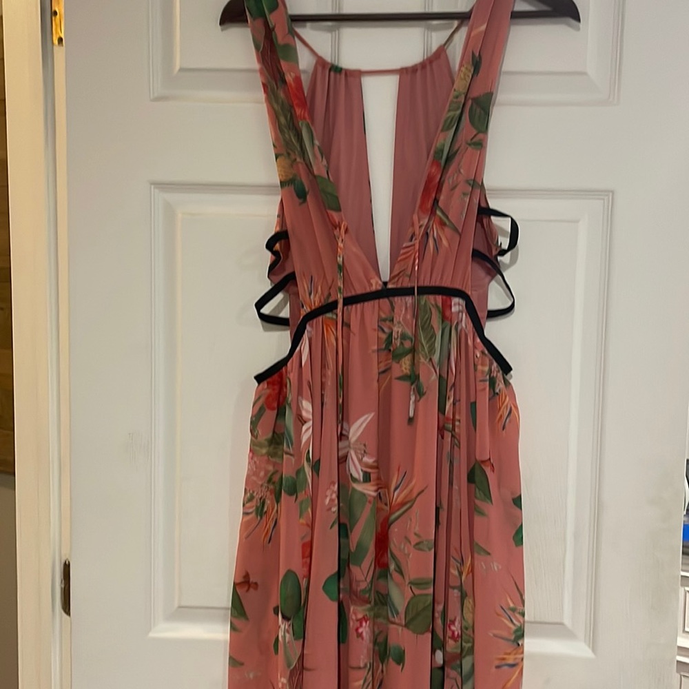 Floral maxi dress